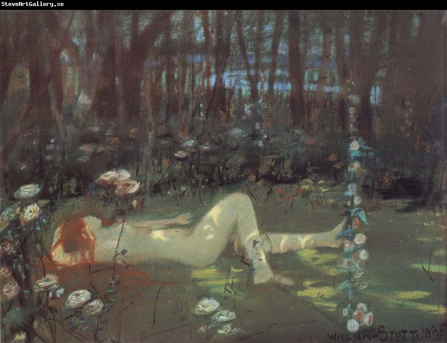 William Stott of Oldham Study for The Nymph